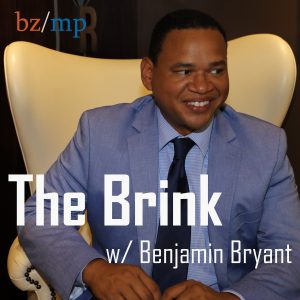 Logo for The Brink with Benjamin Bryant